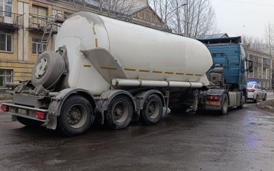 Перевозка цемента полуприцепами - Южно-Сахалинск, заказать или взять в аренду