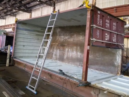 Ремонт сухогрузных и рефрижераторных контейнеров стоимость ремонта и где отремонтировать - Южно-Сахалинск