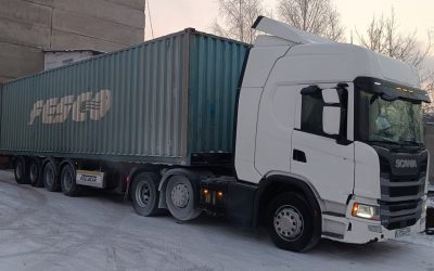 Перевозка 40 футовых контейнеров - Углегорск, заказать или взять в аренду