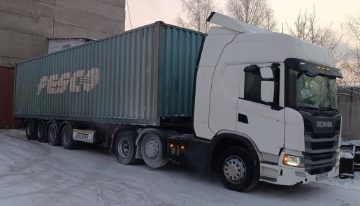 Контейнеровоз Перевозка 40 футовых контейнеров взять в аренду, заказать, цены, услуги - Углегорск